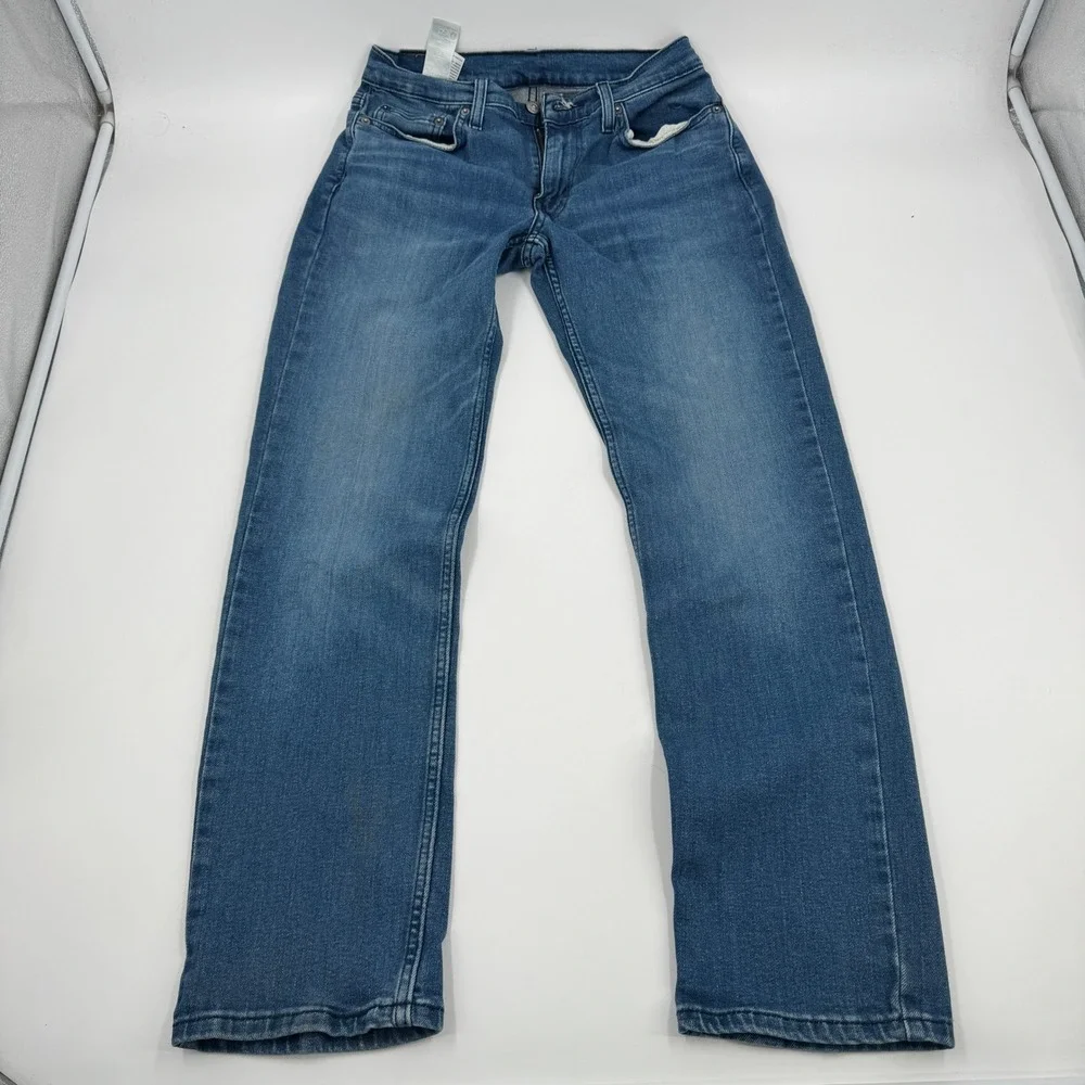 Levi's 514 Straight Fit Jeans Mens 30x32 Blue Medium Wash‎ Denim 00514-1285